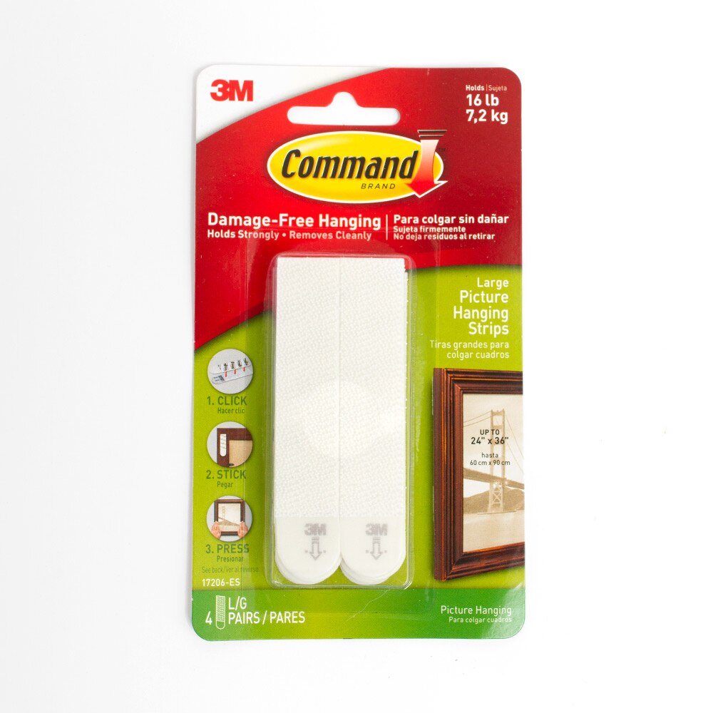 3M, Command, Hook, Large, Strip